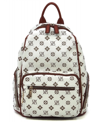 CM Monogram Backpack CM2697 IVORY/